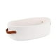thumbnail image 2 of Cesta de Almacenamiento de Algodón Tejido 13x6x4 pulgadas Caqui Gris Blanco Organizador Decorativo para Baño, Tanque del Inodoro, Encimera, Mesa, Decoración del Hogar, 2 of 6