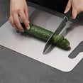 thumbnail image 3 of Greenwalnut Stainless Steel Cutting Board – High Hardness, Scratch-Resistant & Hygienic Surface, 3 of 5