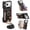Black, variant on For Apple iPhone 17e / iPhone 16e Phone Case Wallet With Card Holder,PU Leather Case,Ring Holder Kickstand Magnetic Protective Women Men Cover With Shoulder Strap,Black,For iPhone 17e/16e