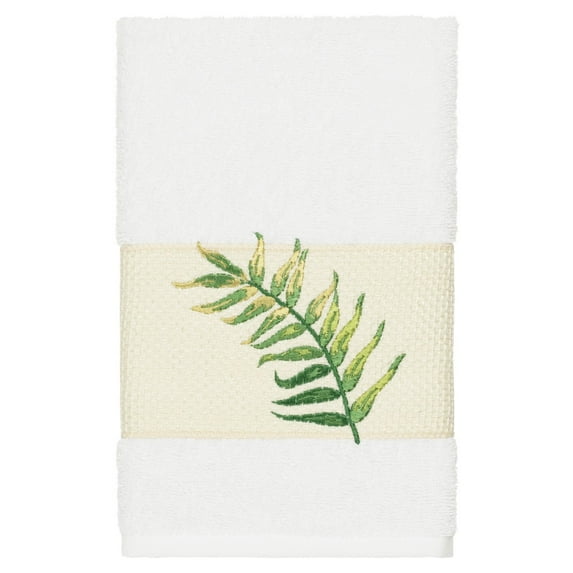 Linum Home Textiles Zoe Embellished Turkish Cotton Hand Towel