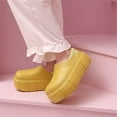 thumbnail image 3 of Women Fuzz Lined Clogs Cushion Platform Lightweight Winter House Shoes Slip-on Closed-Back Bedroom Slippers for Indoor Outdoor, 3 of 14