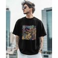 thumbnail image 1 of Men's T-Shirt Western Desert Short Sleeves Tee for Men Cactus Cotton Graphic Crew Neck Shirts for Teens Boys, 1 of 7