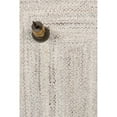 thumbnail image 3 of Pasargad Home Lagos 8' X 8' Hand Braided Grey/MultiColor Round Rug - All Ages, Indoors & Outdoors, 3 of 5