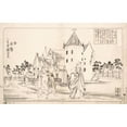 thumbnail image 3 of Utagawa Kuniyoshi 14x11 Black Modern Framed Museum Art Print Titled - Zhu Shouchang (19th Century), 3 of 5