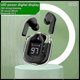 thumbnail image 3 of CY-T2 Wireless Bluetooth Headset Transparent ENC Headphones LED Power Digital Display Stereo Sound Earphones for Sports Working, 3 of 5