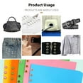 thumbnail image 4 of Metal Leather Hole Punches Set With Ergonomic Handle Adjustments For Accurate Crafting For Belts Wallets, 4 of 11