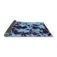 thumbnail image 2 of Ahgly Company Indoor Rectangle Abstract Light Blue Modern Area Rugs, 2' x 4', 2 of 4