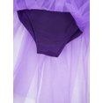 thumbnail image 6 of YEAHDOR Kids Girls Sleeveless Shiny Sequins Ballet Dance Dress Ballerina Leotard with Tutu Mesh Skirt Dancewear Purple 14, 6 of 7