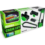 Marble Genius Marble Rails Automatic Chain Lift: Marble Run Playset Accessory, Requires 2 AA Batteries (Not Included), Moves Marbles Around Any Marble Run; Marbles & Building Pieces Sold Separately