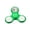 green, variant on 6colors Creative LED Light Luminous Fidget Spinner Changes Hand Spinner Golw in the Dark Stress Relief Toys For Kids,gold