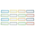 thumbnail image 4 of KHBUAB 16Pcs Magnetic Name Stickers Assorted Color Rectangle Blank Tag for Home Kitchen Refrigerator Stickers, 4 of 8
