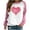 A-Pink3, variant on ZyeKqe Valentines Sweatshirt for Women Crewneck Color Block Pullover Tops Cute Heart Graphic Long Sleeve Shirts