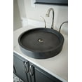 thumbnail image 6 of Low Round Vessel Sink - Lava Stone, 6 of 8
