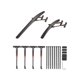 thumbnail image 1 of Guardabarros delanteros y traseros para bicicleta de carretera,Guardabarros para bicicleta,Guardabarros portátiles para bicicleta,Guardabarros para, 1 of 9