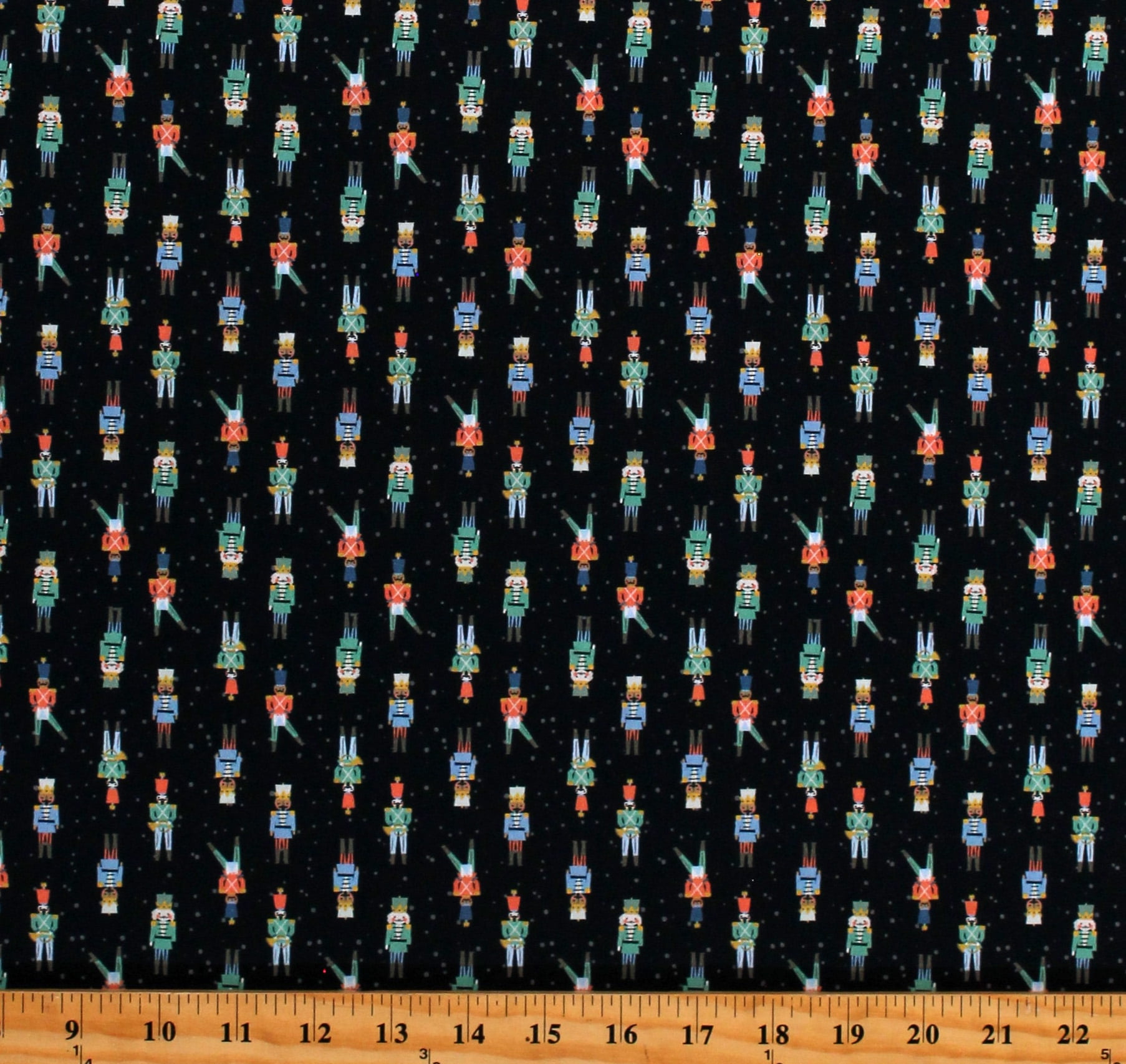 Cotton Nutcrackers Soldiers Christmas Toys Holiday Festive Cotton