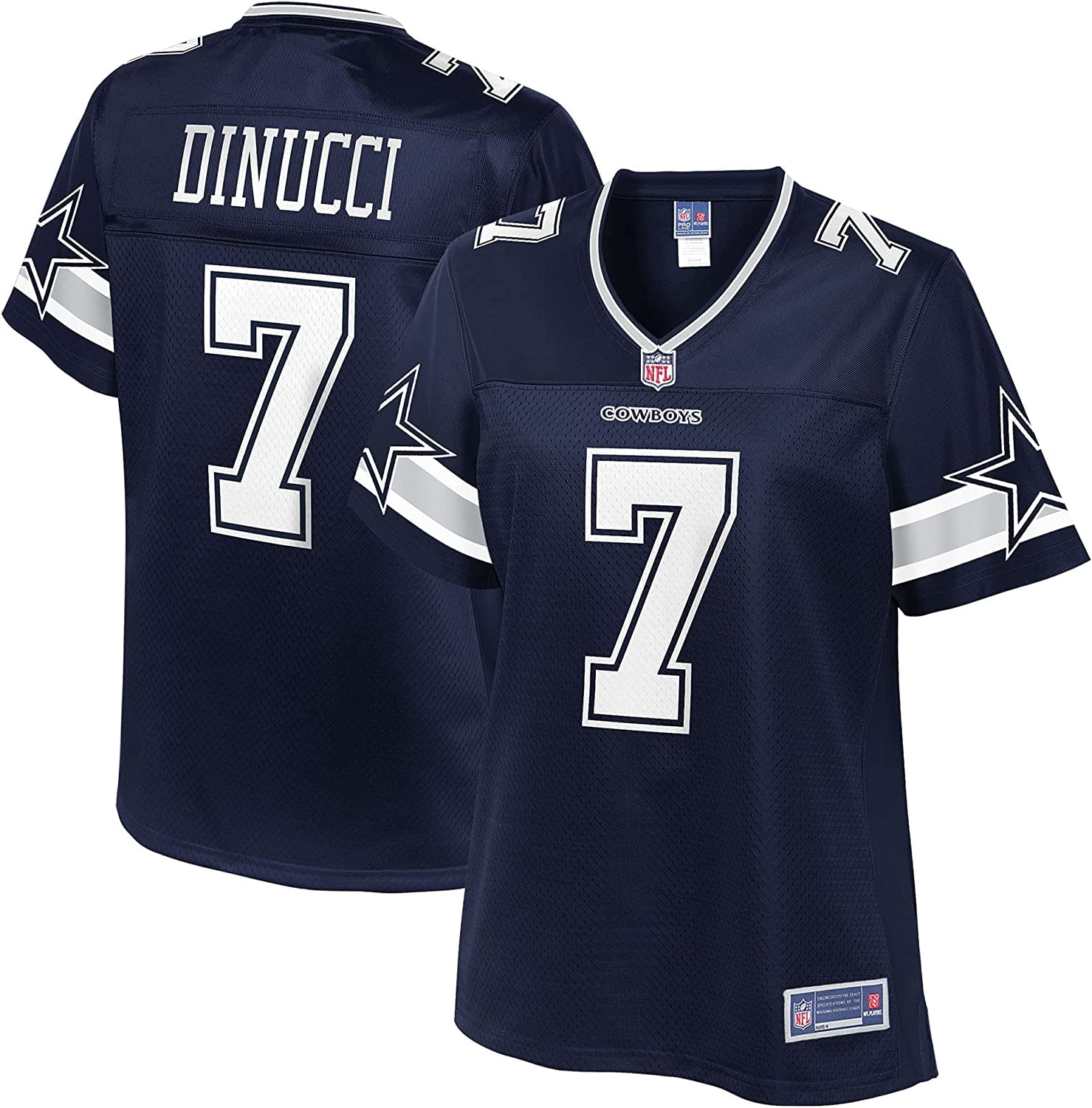 NFL_PRO LINE Women's Ben DiNucci Navy Dallas Cowboys_ Player Jersey(Player  numbers can be customized) 