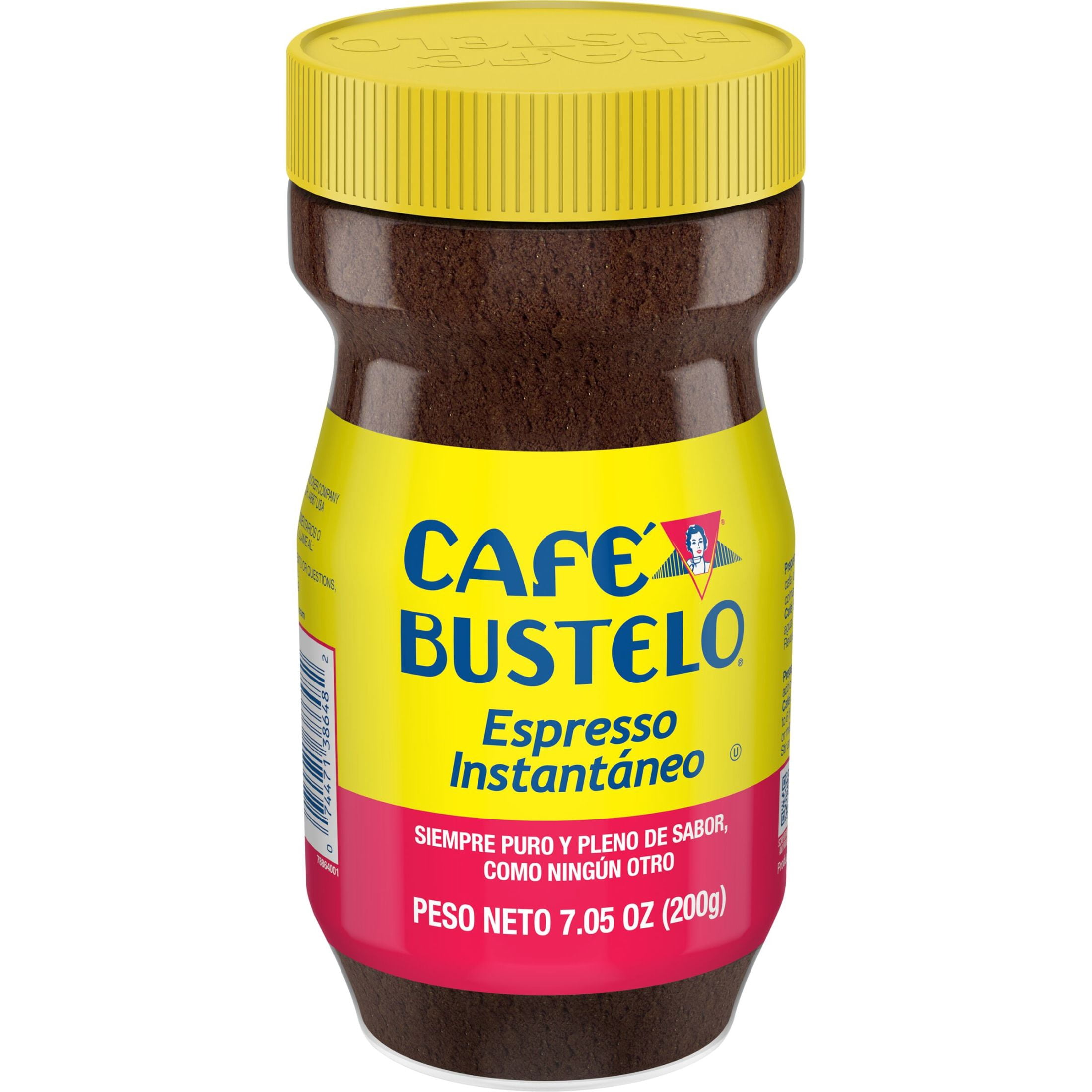 Cafe Bustelo Espresso Instant Coffee, 7.05 oz Jar