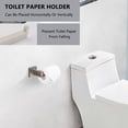 thumbnail image 5 of 4 - Piece Stainless Steel Bathroom Towel Rack Set Wall Mount, 5 of 10
