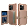 thumbnail image 1 of Magnetic Wallet Card Bag Leather Phone Case, For Iphone 15 Pro Max, For Iphone,iPhone 15 Pro Max, 1 of 7