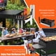 thumbnail image 5 of Monstrate Soporte de almacenamiento de barbacoa ligero y portátil de configuración sencilla de metal para asar a la parrilla Cocina y Comedor, 5 of 6