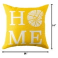 thumbnail image 6 of Mainstays Coastal Yellow Home Reversible Outdoor Throw Pillow 16 Inch Multicolour Novelty, 6 of 6