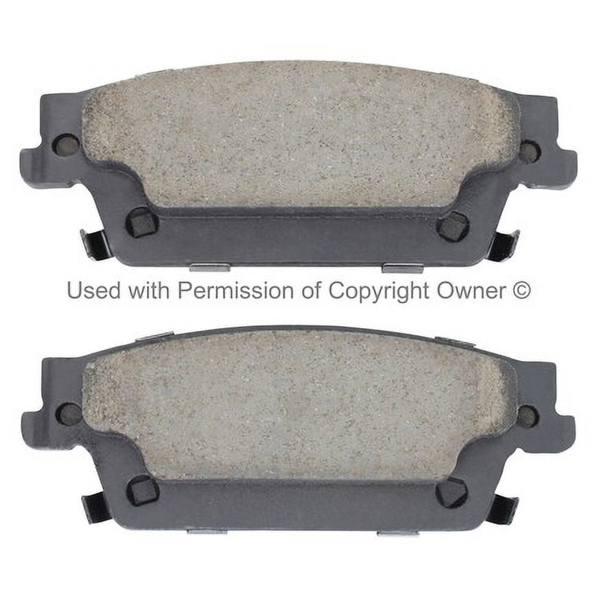 Mpa Electrical 1003-1020C Quality Built Disc Brake Pad Set   Black Series,