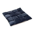 thumbnail image 2 of Fmbmuo Seat Cushion Square Stain Resistant Warm And Cozy 17x17 Inch Seat Cushions, 1Pcs Cotton Modern (Blue), 2 of 6
