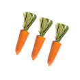 thumbnail image 2 of 3 piezas de juguetes de hámster Yuyangstore masticar zanahorias pelota de ejercicio para hámster, 2 of 8