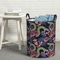 thumbnail image 7 of KLL Snake And Flower Waterproof Foldable Laundry Hamper Bucket with Handles for Storage Bin,Kids Room,Home Organizer (Medium ), 7 of 7