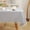 Blue-55" x 39" (Rectangular), variant on Round Tablecloth Stripe Tassel Table Clothton Blend Dust-proof Cover For Dining Circle Coffee Side End Card Tables Parties Holiday Indoor Outdoore (beige Stripes 60 Inch)