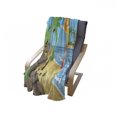 thumbnail image 4 of Alcohol Soft Flannel Fleece Throw Blanket, Glass of Cocktail in Hand with Tropical Landscape of Palm Trees Beach and Ocean, Cozy Plush for Indoor and Outdoor Use, 70" x 90", Multicolor, by Ambesonne, 4 of 6