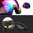 thumbnail image 3 of 2pcs Ski Goggles,snowmobile Motorcycle Goggles Glasses Lens Anti-dust,uv Protection(color,transparent), 3 of 5
