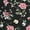Black Red, variant on Junior's Long Sleeve Button Down Ditsy Floral Shirt Pink S
