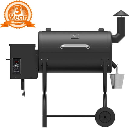Z GRILLS ZPG-550B 2019 Upgrade Model Wood Pellet Grill & Smoker 6 in 1 BBQ Grill Auto Temperature Control, 550 sq Inch Deal (Best Wood Smokers 2019)