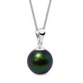 thumbnail image 1 of Collar Zvezda Crystals Pearls color Scarabaeus plata .925 Zvezda ZCO-PRL10-SCA-P, 1 of 4