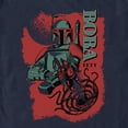 thumbnail image 2 of Men's Star Wars Sarlacc Escape Graphic Tee Navy Blue 2X Large, 2 of 5