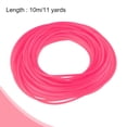 thumbnail image 2 of Uxcell 11 yardas de cordón de caucho rosa de 2 mm hueco para hacer pulseras y collares, 2 of 5