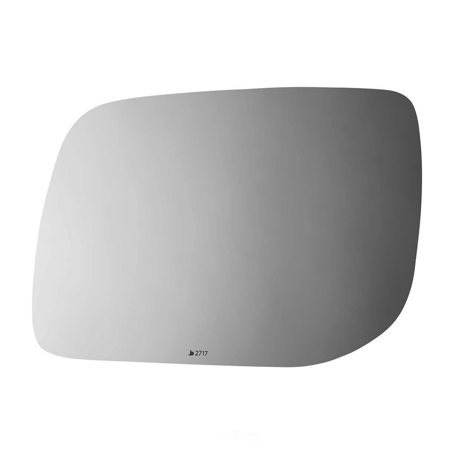 Burco 2717 Driver & Passenger Side Flat Replacement Mirror Glass for Land Rover
