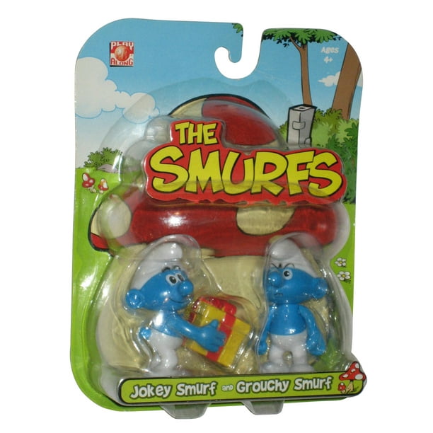 grouchy smurf figure