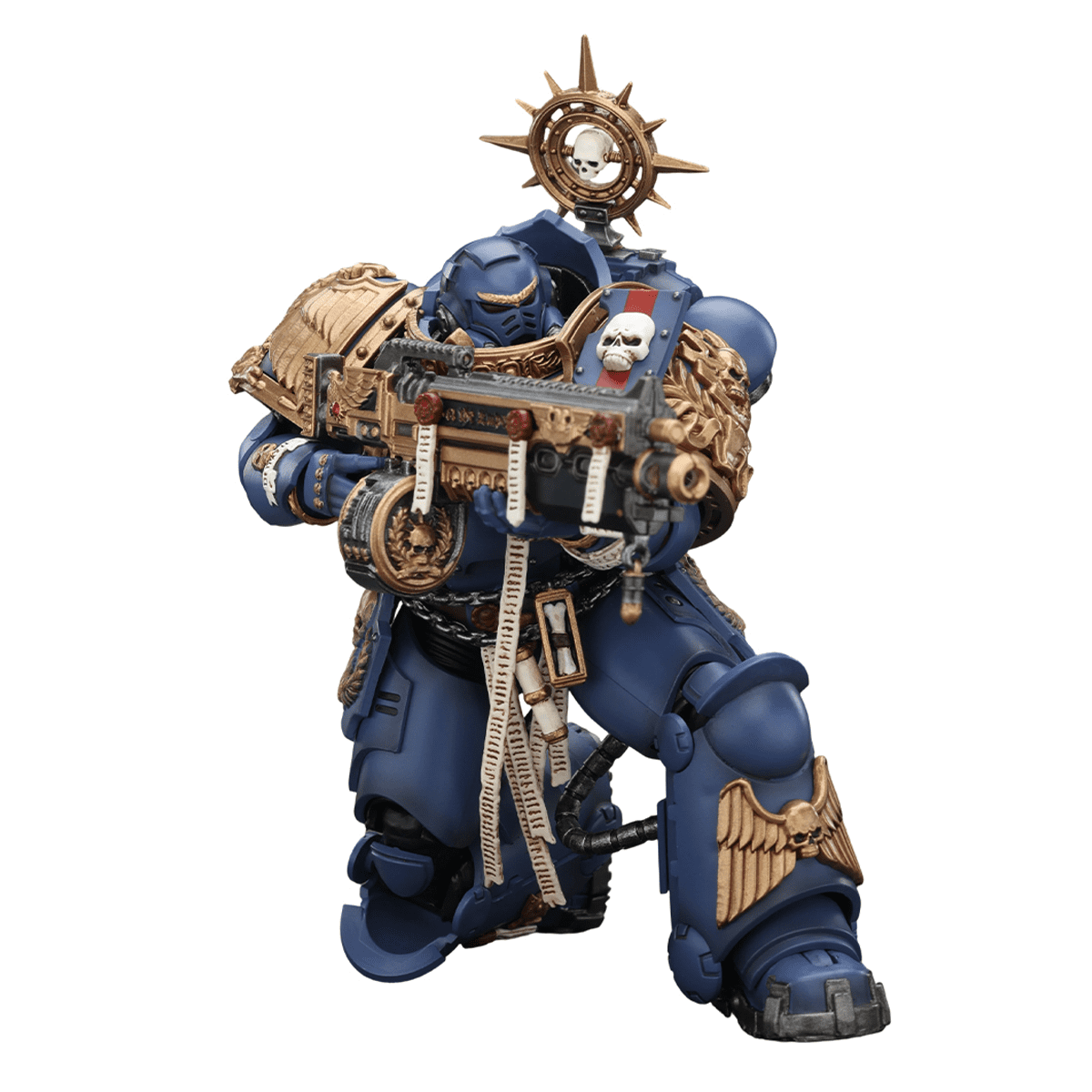 [IN STOCK] JOYTOY Warhammer 40K 1/18 Action Figures Ultramarines Heavy Relic Primus Armor with Heavy Relic Bolt Rifle