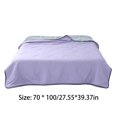 thumbnail image 3 of SUYOLL Summer Ice Silk Thin Comforter Blanket Breathable Lightweight Machine Washable Bedspread For Hot Sleepers, 3 of 6