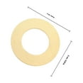 thumbnail image 2 of Mobutofu 50 Pcs Rondelle Plate Dorée pour Construction Extérieure Matériel de Fixation en Fer Plaqué Cuivre, 2 of 5