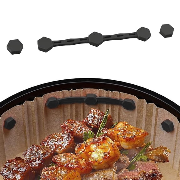 Silicone Air Fryer Magnet Clips - Heat-Resistant Parchment Paper Holders For Air Fryer Accessories