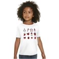 thumbnail image 3 of Classic Christmas Holiday Ornaments Crewneck T Shirts Boy Girl Brisco Brands S, 3 of 6