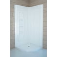 thumbnail image 6 of ENVO by ANZZI Sharman 36 in. x 36 in. x 74 in. 2-Piece DIY Friendly Corner Shower Stall, White, 6 of 6