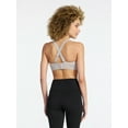 thumbnail image 3 of Avia Women's Seamless Rib Plunge Sports Bra, Sizes XS-XXXL, 3 of 6