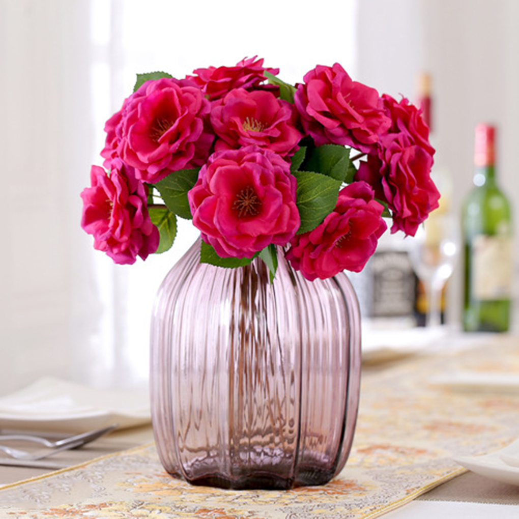 38cm Artificial Silk Roses Spring Flowers Bouquet Wedding Home Decor