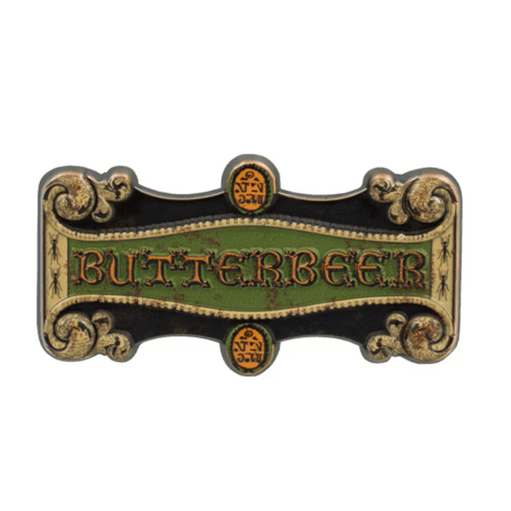 Universal Studios Wizarding Harry Potter Butterbeer Logo Pin New