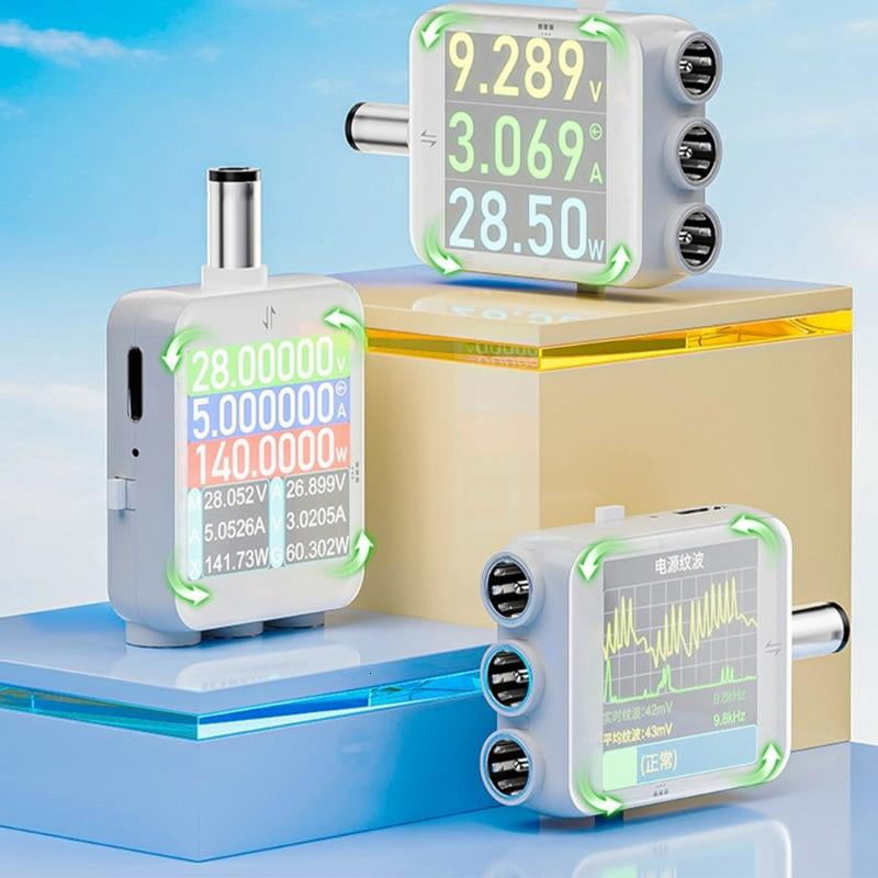 CEORPER Easy Carry ABS Digital Multimeter Small Size for Measuring Voltage & Current