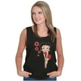 thumbnail image 4 of Retro Betty Boop Cartoon Kissy Lips Women Plus Size Tank Top Brisco Brands 2X, 4 of 5